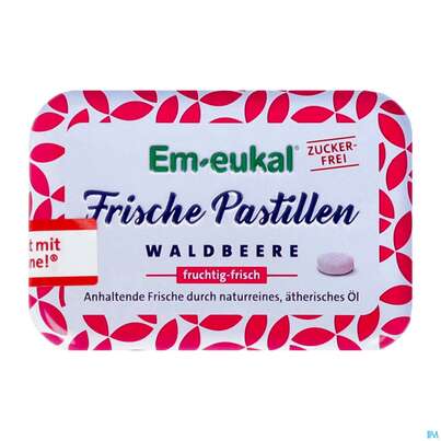 Em-eukal Frische Pastillen Dose Zfr Waldbeere 20g, A-Nr.: 4934053 - 03