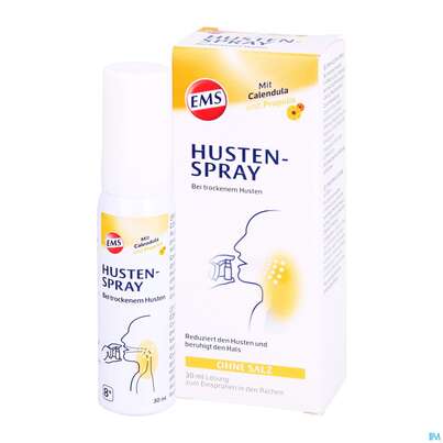 Sie sehen eine Packung Emser Husten-spray Bei Reizhusten 30ml, Produktbild: 04 Emser Husten-spray Bei Reizhusten 30ml, A-Nr.: 4857973 - 04