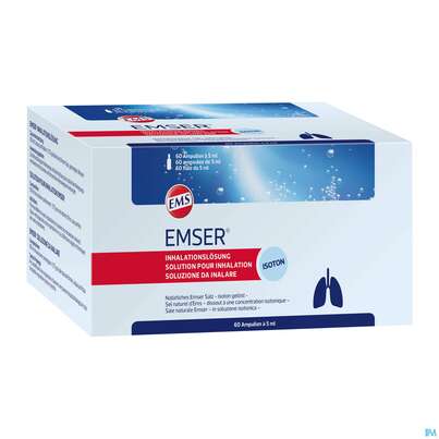 Emser Inhalationslösung Isoton Ampullen/sachet 60st, A-Nr.: 3072508 - 01