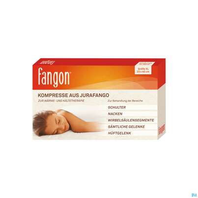 Sie sehen eine Packung Fangon Jurafango Kompresse Xl 23 X 40 Cm, Produktbild: 02 Fangon Jurafango Kompresse Xl 23 X 40 Cm, A-Nr.: 4793345 - 02