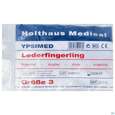 Sie sehen eine Packung Fingerlinge Leder-ypsimed Gr 3 1st, Produktbild: 01 Fingerlinge Leder-ypsimed Gr 3 1st, A-Nr.: 5139688 - 01