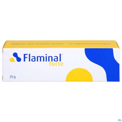 Sie sehen eine Packung Flaminal Forte 25g, Produktbild: 01 Flaminal Forte 25g, A-Nr.: 4551004 - 01