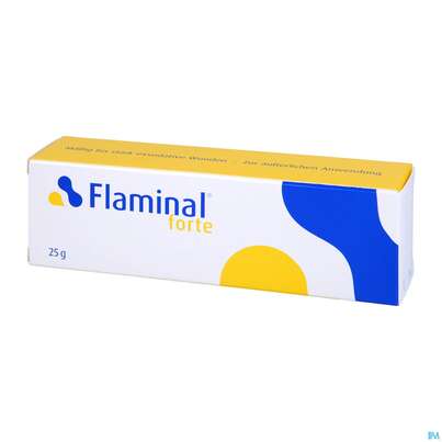 Sie sehen eine Packung Flaminal Forte 25g, Produktbild: 02 Flaminal Forte 25g, A-Nr.: 4551004 - 02