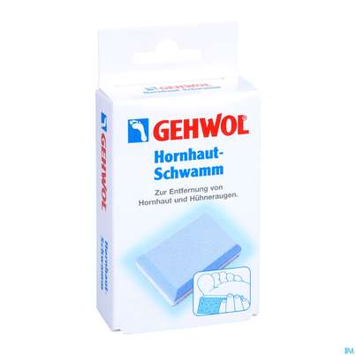 Sie sehen eine Packung Hornhaut Schwamm Gehwol Nr 64147 1st, Produktbild: 03 Hornhaut Schwamm Gehwol Nr 64147 1st, A-Nr.: 1022877 - 03
