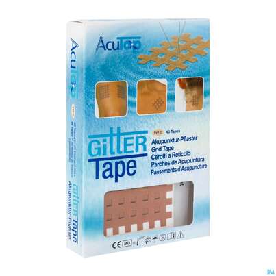 Tape Gittertape Triggertape Acutop Beige Typ C 4,5x5,2cm 40st, A-Nr.: 4608336 - 02