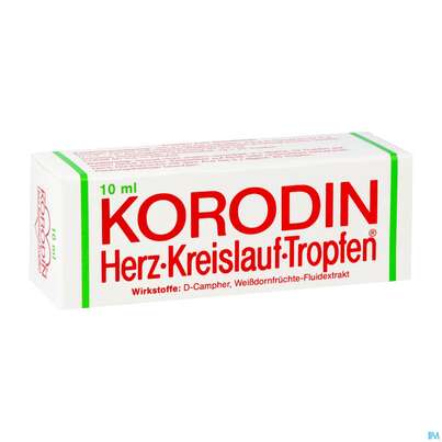 Sie sehen eine Packung Korodin Herz-kreislauf Tropfen 10ml, Produktbild: 03 Korodin Herz-kreislauf Tropfen 10ml, A-Nr.: 2457152 - 03