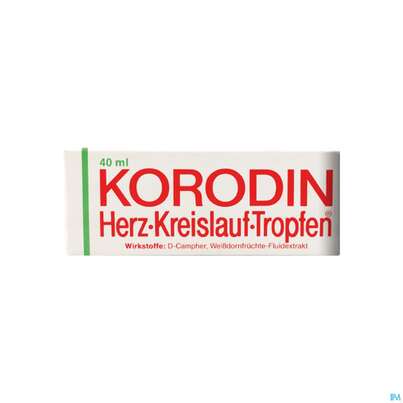 Sie sehen eine Packung Korodin Herz-kreislauf Tropfen 40ml, Produktbild: 02 Korodin Herz-kreislauf Tropfen 40ml, A-Nr.: 2457169 - 02