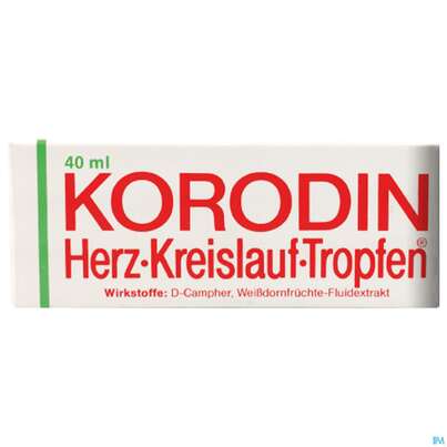Sie sehen eine Packung Korodin Herz-kreislauf Tropfen 40ml, Produktbild: 04 Korodin Herz-kreislauf Tropfen 40ml, A-Nr.: 2457169 - 04