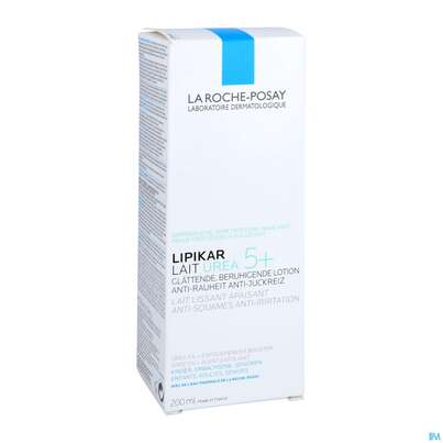 Sie sehen eine Packung La Roche Posay Koerperpflege Lipikar Lait Urea 5+ Sehr Tr.h 200ml, Produktbild: 03 La Roche Posay Koerperpflege Lipikar Lait Urea 5+ Sehr Tr.h 200ml, A-Nr.: 5198739 - 03