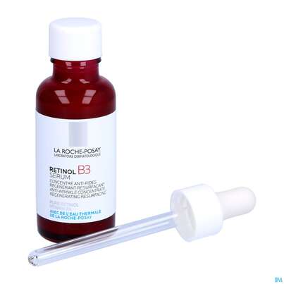 Sie sehen eine Packung La Roche Posay Gesichtspflege Retinol B3 Serum 30ml, Produktbild: 06 La Roche Posay Gesichtspflege Retinol B3 Serum 30ml, A-Nr.: 5424118 - 06