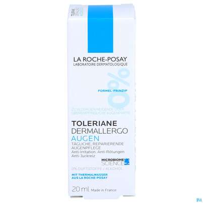 Sie sehen eine Packung La Roche Posay Augenpflege Toleriane/dermallergo Augen 20ml, Produktbild: 01 La Roche Posay Augenpflege Toleriane/dermallergo Augen 20ml, A-Nr.: 5462521 - 01
