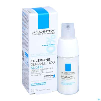 Sie sehen eine Packung La Roche Posay Augenpflege Toleriane/dermallergo Augen 20ml, Produktbild: 05 La Roche Posay Augenpflege Toleriane/dermallergo Augen 20ml, A-Nr.: 5462521 - 05