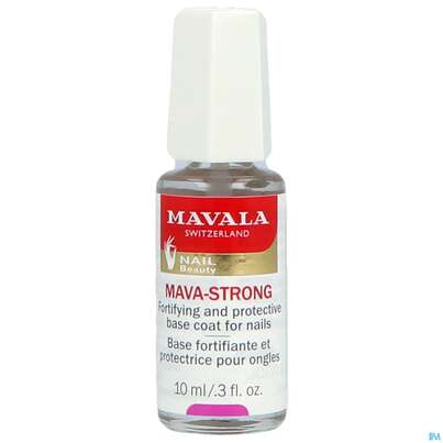 Sie sehen eine Packung Mavala Nagelhaerter Mava-strong O.formaldehy 10ml, Produktbild: 06 Mavala Nagelhaerter Mava-strong O.formaldehy 10ml, A-Nr.: 4523605 - 06