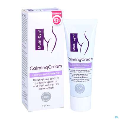Sie sehen eine Packung Multi-gyn Calmingcream 50g, Produktbild: 05 Multi-gyn Calmingcream 50g, A-Nr.: 5479817 - 05