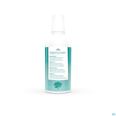 Sie sehen eine Packung Mundwasser/spuelung Tebodont Mundspuelung 500ml, Produktbild: 02 Mundwasser/spuelung Tebodont Mundspuelung 500ml, A-Nr.: 5682642 - 02