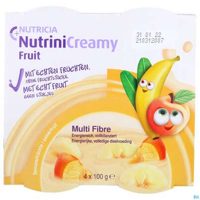 Nutrini/creamy Fruit 100g Becher Sommerfruechte 48st, A-Nr.: 4264322 - 01