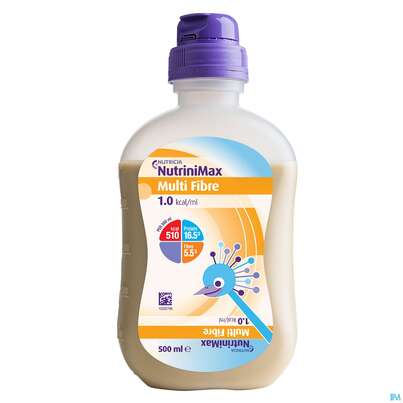 Nutrini/500ml Sondennahrung Smart Pack Multifibre 12st, A-Nr.: 4839053 - 01