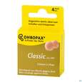 Sie sehen eine Packung Ohrenschutz Ohropax Classic Ohrstoepsel Wachs 2 Faltschachtelngerx2 4st, Produktbild: 02 Ohrenschutz Ohropax Classic Ohrstoepsel Wachs 2 Faltschachtelngerx2 4st, A-Nr.: 3282683 - 02