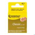 Sie sehen eine Packung Ohrenschutz Ohropax Classic Ohrstoepsel Wachs 2 Faltschachtelngerx2 4st, Produktbild: 04 Ohrenschutz Ohropax Classic Ohrstoepsel Wachs 2 Faltschachtelngerx2 4st, A-Nr.: 3282683 - 04