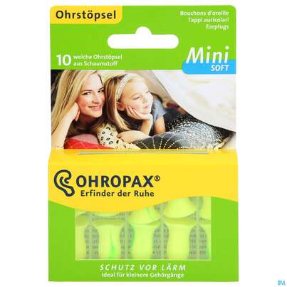 Sie sehen eine Packung Ohrenschutz Ohropax/young Schaumstoffstoepsel 5 Paa 10st, Produktbild: 01 Ohrenschutz Ohropax/young Schaumstoffstoepsel 5 Paa 10st, A-Nr.: 4310648 - 01
