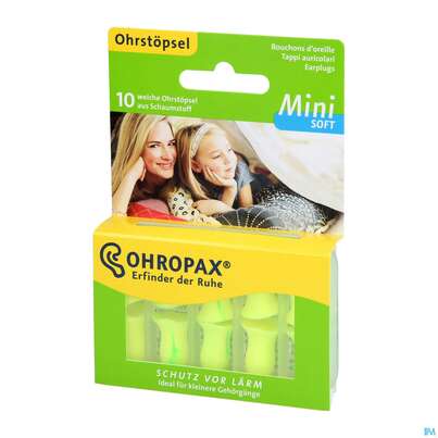 Sie sehen eine Packung Ohrenschutz Ohropax/young Schaumstoffstoepsel 5 Paa 10st, Produktbild: 02 Ohrenschutz Ohropax/young Schaumstoffstoepsel 5 Paa 10st, A-Nr.: 4310648 - 02