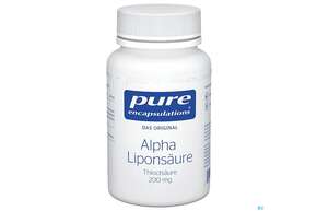 Pure Encapsulations Alpha Liponsäure Thioctsäure 200mg 60 Kapseln, A-Nr.: 2603978 - 01