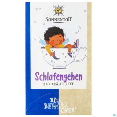 Sie sehen eine Packung Sonnentor Tee/bio Bio-bengelchen Schlafengehen 02632 18st, Produktbild: 01 Sonnentor Tee/bio Bio-bengelchen Schlafengehen 02632 18st, A-Nr.: 5185613 - 01