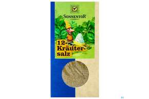 Sonnentor Gewuerz/bio 12-kraeuter Salz Packung 00311 120g, A-Nr.: 3390935 - 01