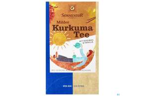 Sonnentor Kurkuma/tee Bio Mild Beutel 02523 18st, A-Nr.: 4541425 - 01
