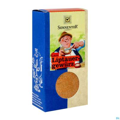 Sie sehen eine Packung Sonnentor Bio Leos Liptauer Gewuerz 00978 60g, Produktbild: 04 Sonnentor Bio Leos Liptauer Gewuerz 00978 60g, A-Nr.: 4357029 - 04