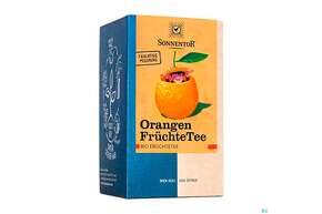 Sonnentor Doppelkammerbeutel/bio Orangenfruechtetee 32,4g 02309 18st, A-Nr.: 5804915 - 01