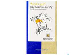 Sonnentor Tee/bio/wieder Gut Muetze Voll Schlaf 02707 18st, A-Nr.: 3428810 - 01