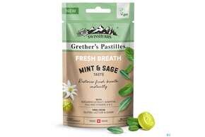 Swissherbs Grether’s Pastilles Fresh Breath Zuckerfrei 45g, A-Nr.: 5384749 - 01