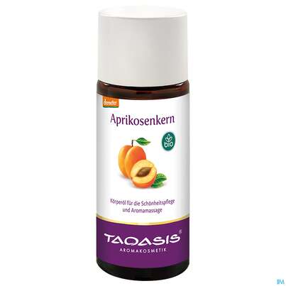 Sie sehen eine Packung Taoasis Aprikosenkern Basisöl Bio|demeter 50ml, Produktbild: 02 Taoasis Aprikosenkern Basisöl Bio|demeter 50ml, A-Nr.: 3162192 - 02