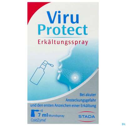 Sie sehen eine Packung Viruprotect Erkaeltungsspray Stada 7ml, Produktbild: 01 Viruprotect Erkaeltungsspray Stada 7ml, A-Nr.: 4634084 - 01