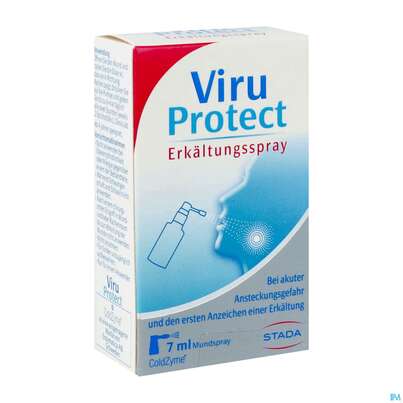 Sie sehen eine Packung Viruprotect Erkaeltungsspray Stada 7ml, Produktbild: 02 Viruprotect Erkaeltungsspray Stada 7ml, A-Nr.: 4634084 - 02