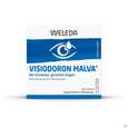 Sie sehen eine Packung Visiodoron Malva Augentropfen Einzeldosen 0,4ml 20st, Produktbild: 01 Visiodoron Malva Augentropfen Einzeldosen 0,4ml 20st, A-Nr.: 4123521 - 01