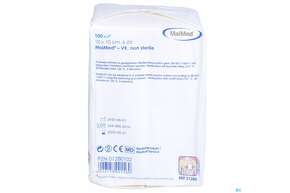 Vlieskompressen 6fach Unsteril 10x 10cm 21280 100st, A-Nr.: 4772343 - 01