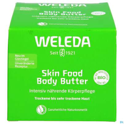 Sie sehen eine Packung Weleda Skin Food Body Butter 150ml, Produktbild: 01 Weleda Skin Food Body Butter 150ml, A-Nr.: 4828782 - 01