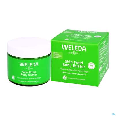 Sie sehen eine Packung Weleda Skin Food Body Butter 150ml, Produktbild: 05 Weleda Skin Food Body Butter 150ml, A-Nr.: 4828782 - 05