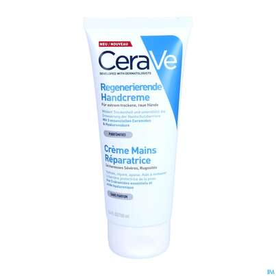 Sie sehen eine Packung Cerave Regenerierende Handcreme 100ml, Produktbild: 05 Cerave Regenerierende Handcreme 100ml, A-Nr.: 5381975 - 05