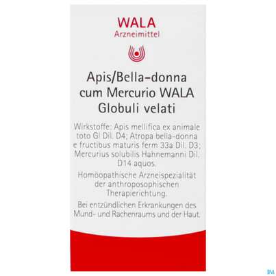 Apis Belladonna Cum Mercurio Wala Globuli Velati 20g, A-Nr.: 4482906 - 01