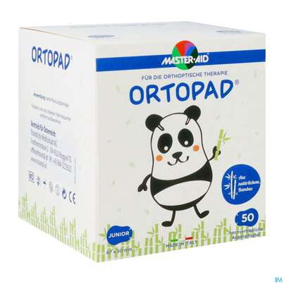 Sie sehen eine Packung Augenokklusionspflaster Ortopad Junior 72021 50st, Produktbild: 02 Augenokklusionspflaster Ortopad Junior 72021 50st, A-Nr.: 1818837 - 02