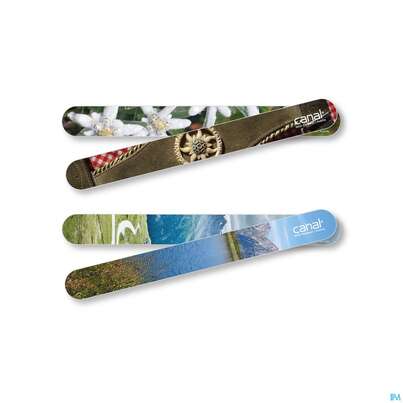 Sie sehen eine Packung Feile Canal Sandblatt Motiv 18cm 4018- 1st, Produktbild: 01 Feile Canal Sandblatt Motiv 18cm 4018- 1st, A-Nr.: 4786724 - 01