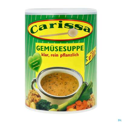 Sie sehen eine Packung Carissa Gemuesesuppe 500g, Produktbild: 04 Carissa Gemuesesuppe 500g, A-Nr.: 0821978 - 04