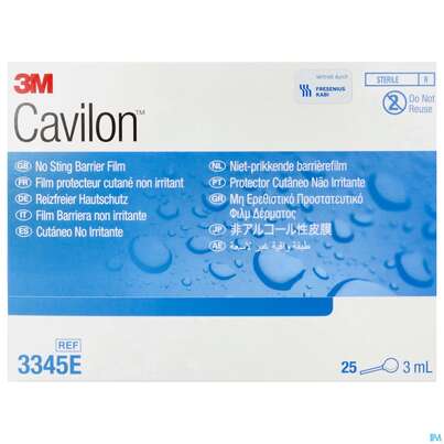 Sie sehen eine Packung Cavilon (3m) Reizfreier Hautschutz Lolly 3ml -tam 25st, Produktbild: 01 Cavilon (3m) Reizfreier Hautschutz Lolly 3ml -tam 25st, A-Nr.: 4750956 - 01