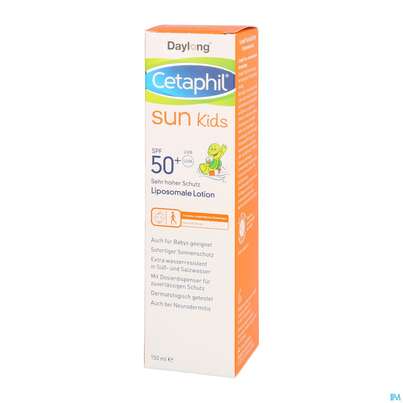Sonnenprodukte Cetaphil Sun Daylong Liposomale Lotion Kids Spf50+ 150ml, A-Nr.: 5129773 - 02