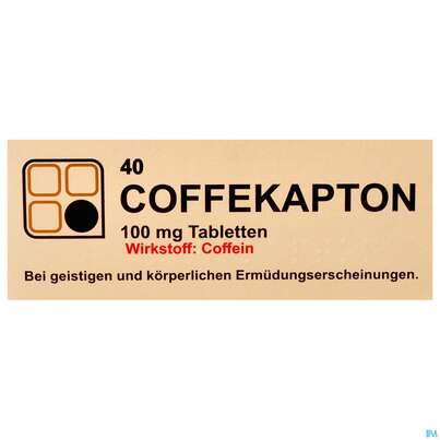 Sie sehen eine Packung Coffekapton Tabl 40st, Produktbild: 01 Coffekapton Tabl 40st, A-Nr.: 1311216 - 01