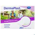 Sie sehen eine Packung Dermaplast Compress Gel 5x7,5cm 20st, Produktbild: 01 Dermaplast Compress Gel 5x7,5cm 20st, A-Nr.: 4337162 - 01