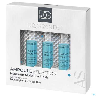 Dr.grandel Professional Collection Ampulle 3x3ml Hyaluron Moistureflash41674 9ml, A-Nr.: 4493761 - 02